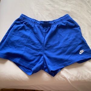Royal Blue Nike Sweatshorts